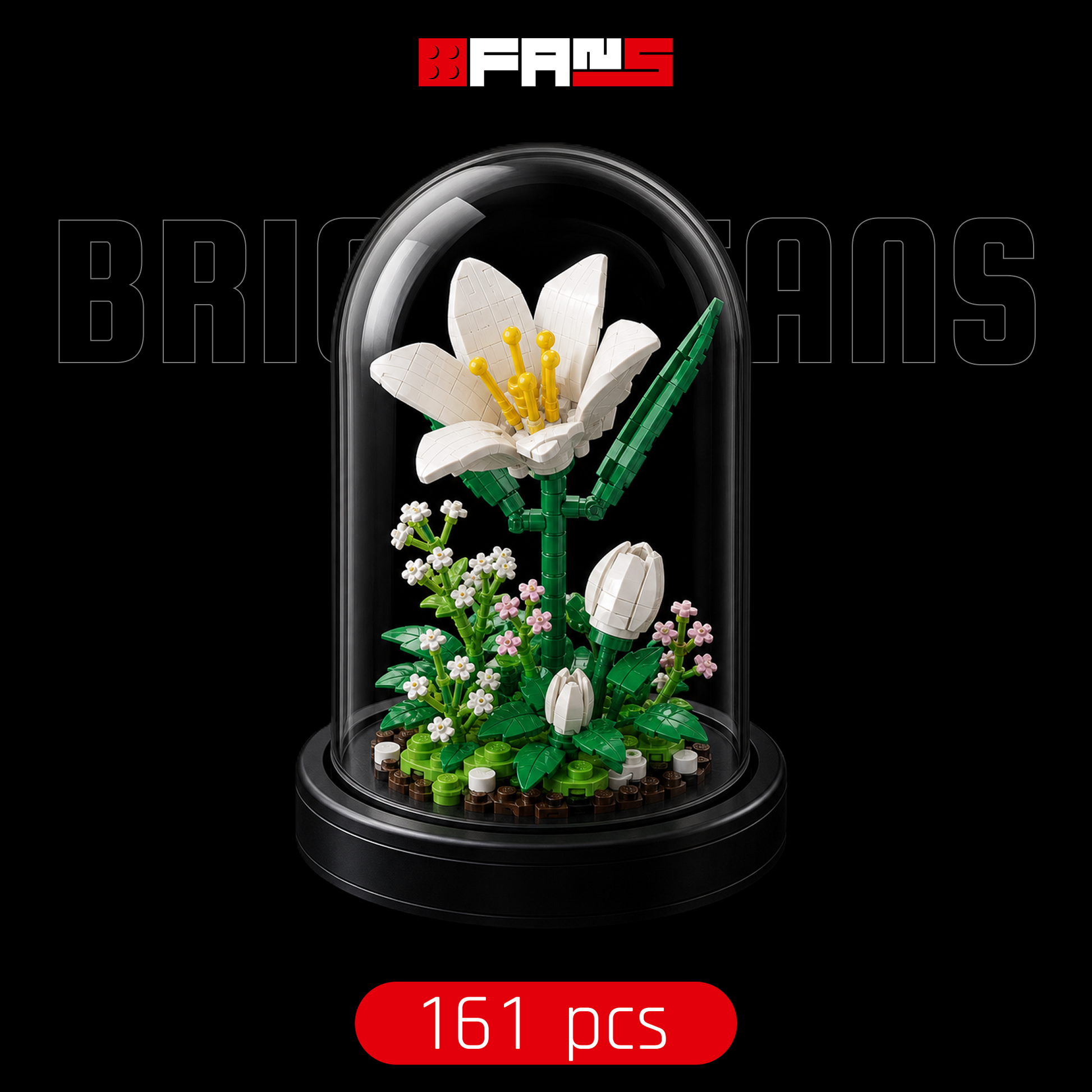 Redoma de L&iacute;rio Branco (161 pe&ccedil;as) | Capa 1