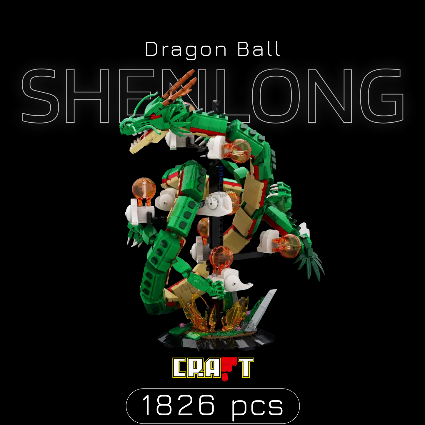 Dragon Ball - Shenlong (1826 pe&ccedil;as)