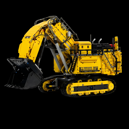 Escavadeira - Liebherr R 9800 Amarela (4767 pe&ccedil;as)