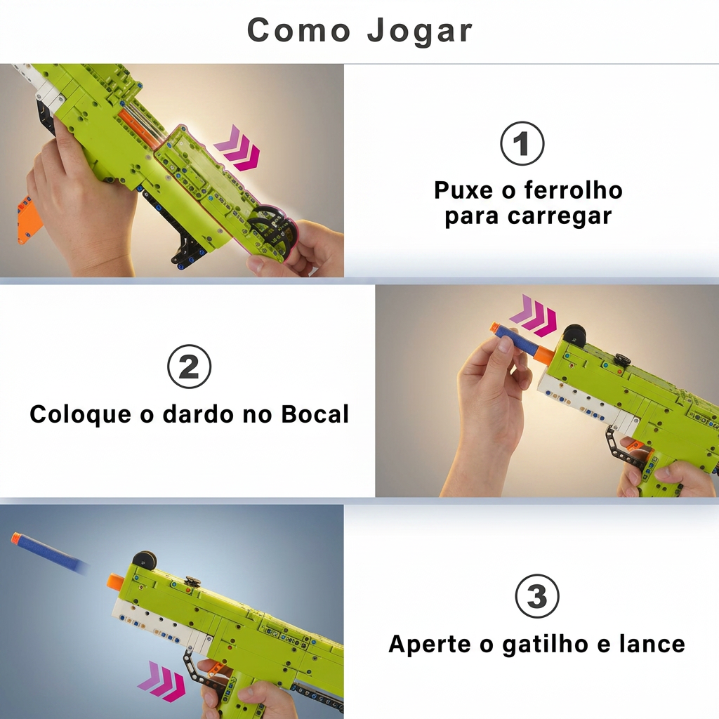 Mini UZI SMG (398 pe&ccedil;as)