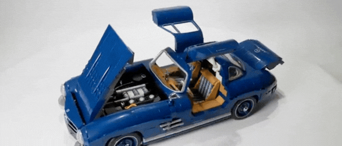 Hot Wheels - Mercedes-Benz 300 SL (1600 pe&ccedil;as)