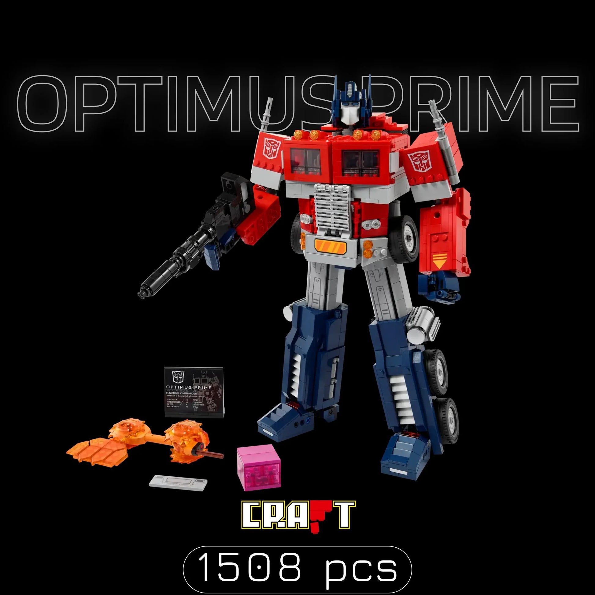 Transformers - Optimus Prime (1508 pe&ccedil;as)