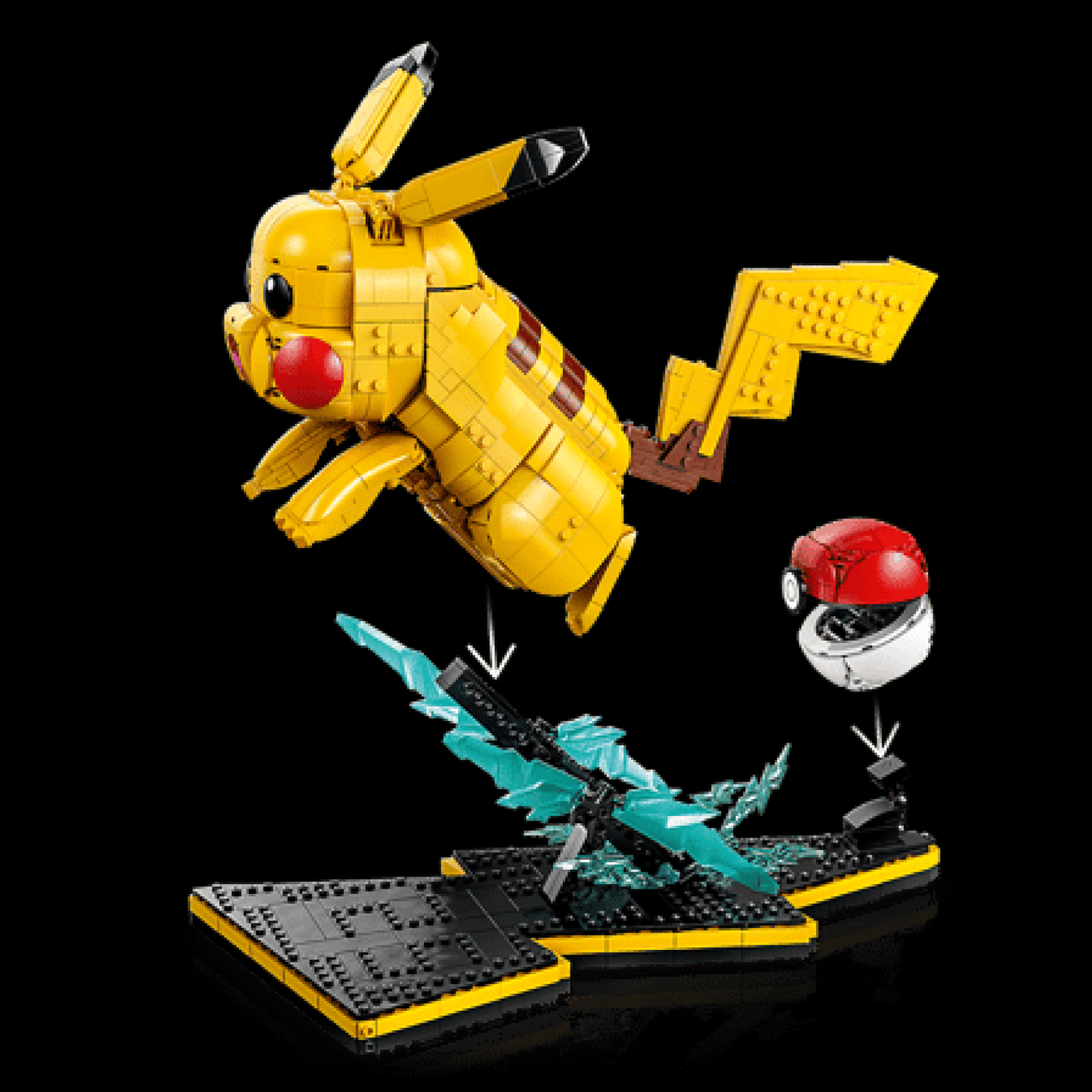 Pok&eacute;mon - Pikachu e Pokebola (2050 pe&ccedil;as)
