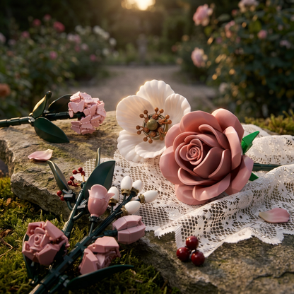 Buqu&ecirc; de Rosas - Blush (834 pe&ccedil;as)