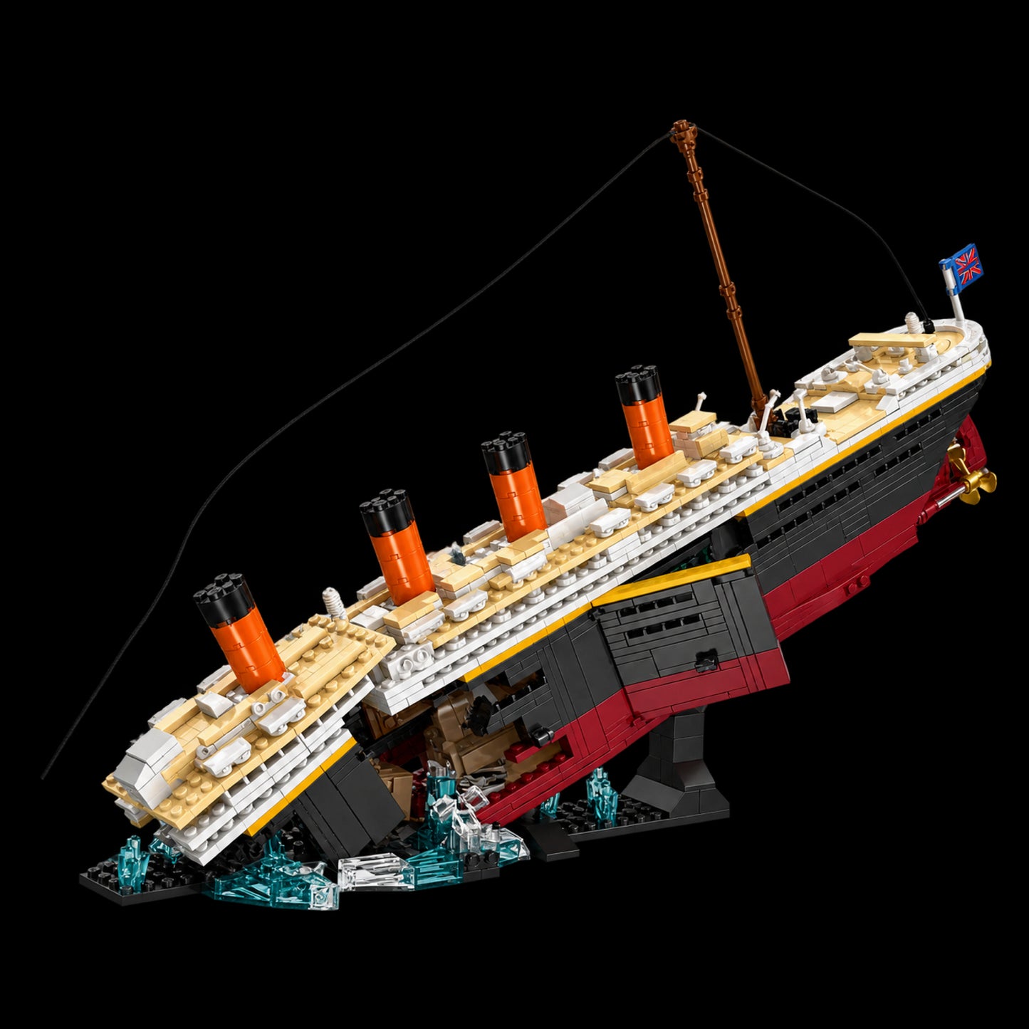 Navio Titanic com Iceberg (2288 pe&ccedil;as) - imagem de capa 2 - Brics Craft
