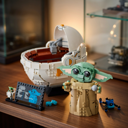 Baby Yoda no Carrinho Flutuante (1048 pe&ccedil;as)