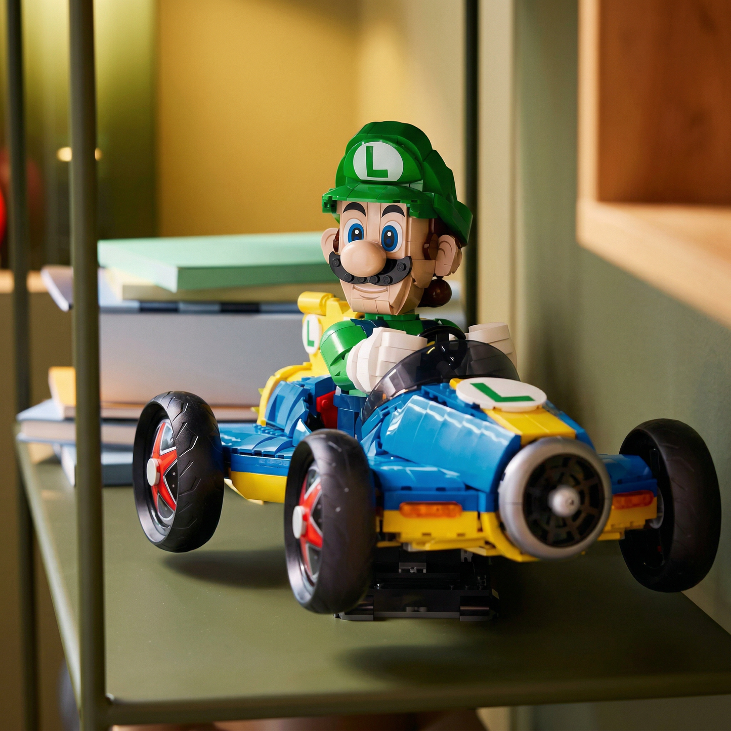 Oferta Exclusiva deste An&uacute;ncio I Mario Kart - Luigi (2234 pe&ccedil;as)