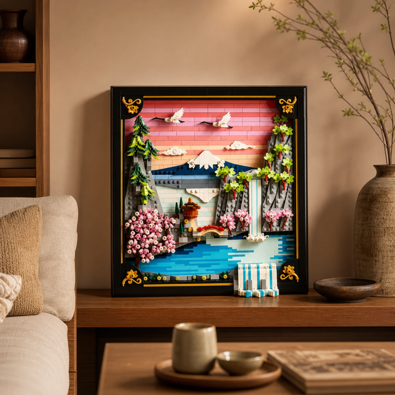 Quadro de Flor de Cerejeira Japonesa