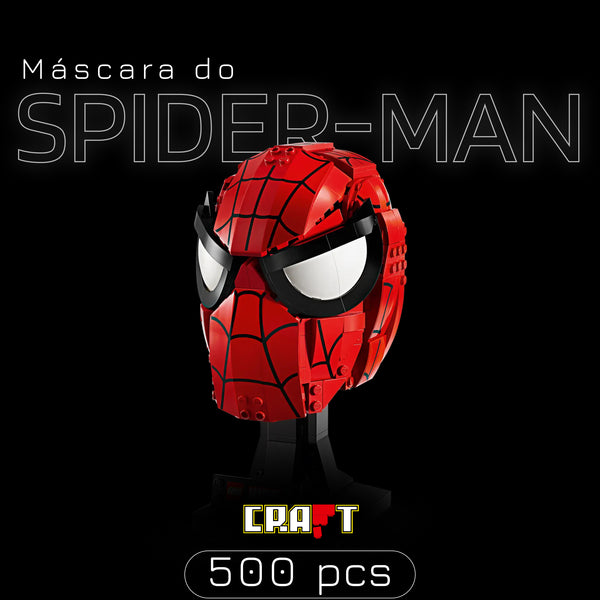 Máscara do Homem-Aranha (487 peças)