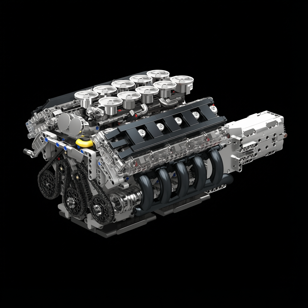 Motor V10 LFA (1834 pe&ccedil;as)