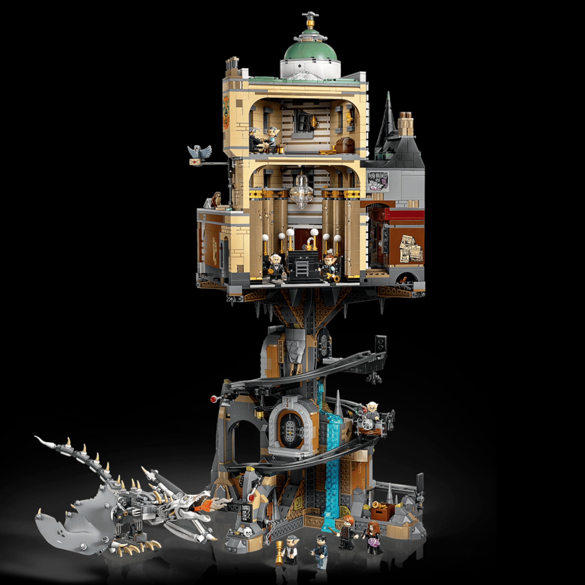 Harry Potter - Gringotts: O Banco dos Feiticeiros (4803 pe&ccedil;as)