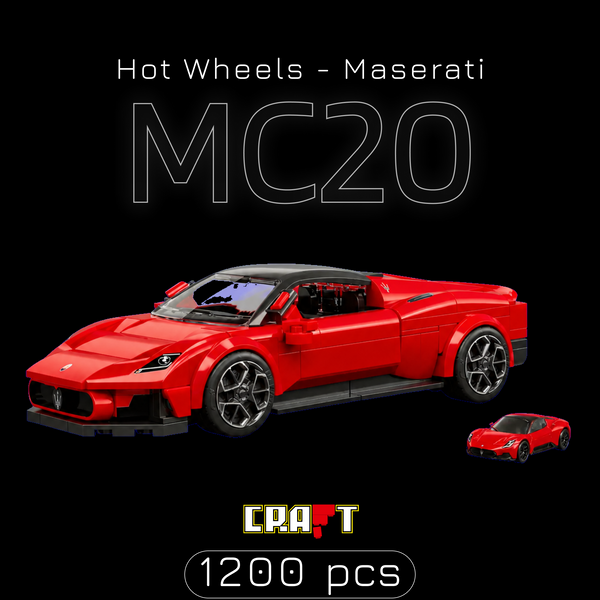 Hot Wheels - Maserati MC20 (250 pe&ccedil;as)
