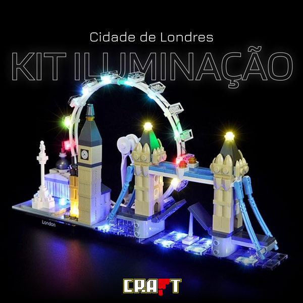 Kit de Iluminação para a Cidade de Londres (468 peças)