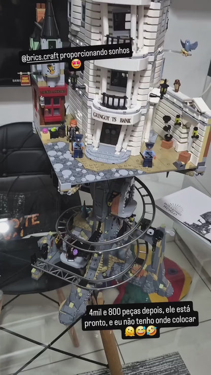 Harry Potter - Gringotts: O Banco dos Feiticeiros (4803 pe&ccedil;as)