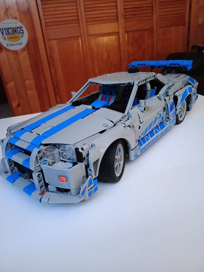 Nissan Skyline GT-R R34 - Velozes e Furiosos (1410 pe&ccedil;as)