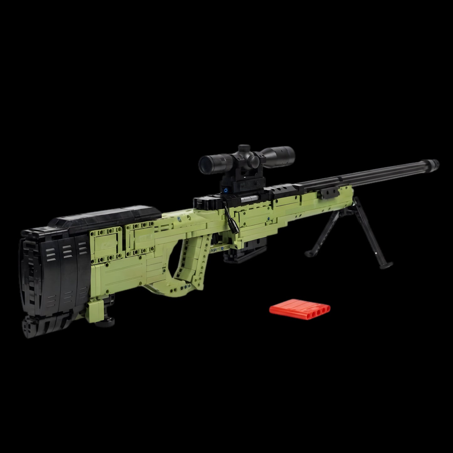 Franco-Atirador &Aacute;rtico: AWM L96 (1628 pe&ccedil;as) - Brics Craft