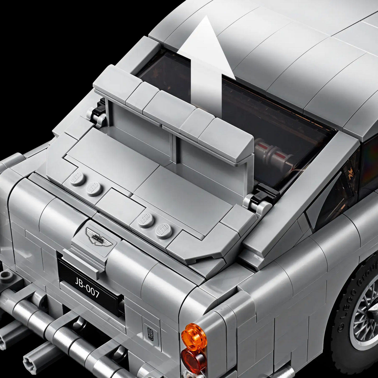 Aston Martin DB5 do James Bond 007 (1295 pe&ccedil;as)