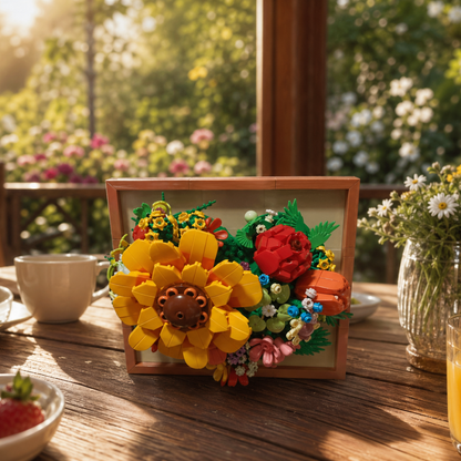 Moldura Floral 3D (781 pe&ccedil;as)