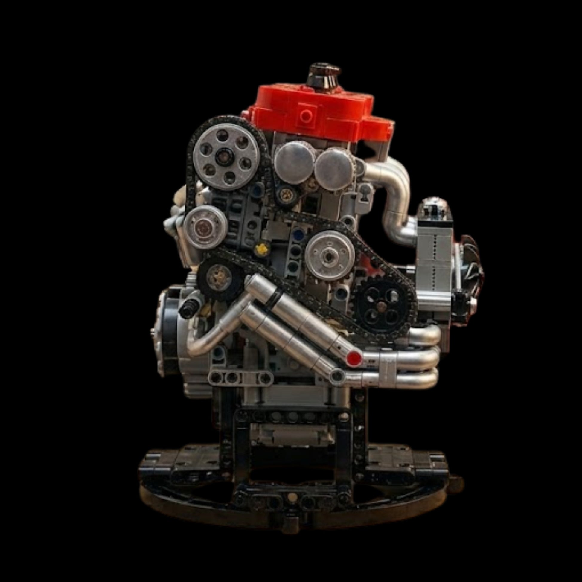 Motor 4G63T Turbo Inline-4 (811 pe&ccedil;as) - Brics Craft