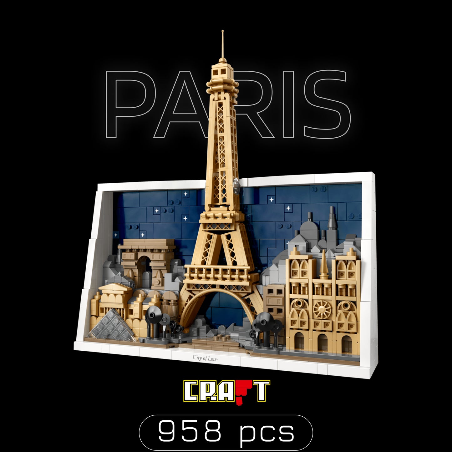 Cidade de Paris (958 pe&ccedil;as)