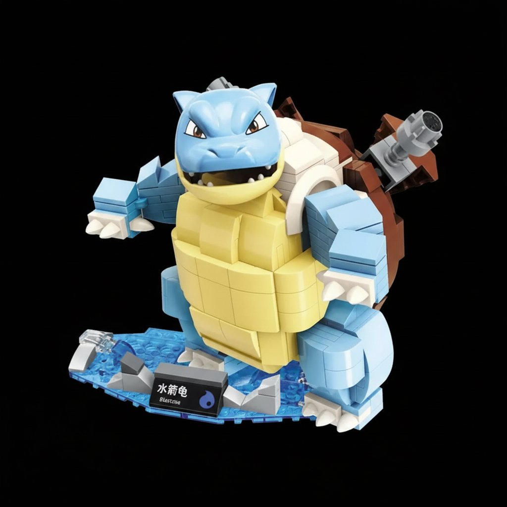 Pok&eacute;mon - Blastoise (385 pe&ccedil;as)