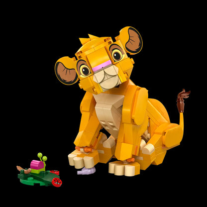 Simba, o Filhote do Rei Le&atilde;o (222 pe&ccedil;as)