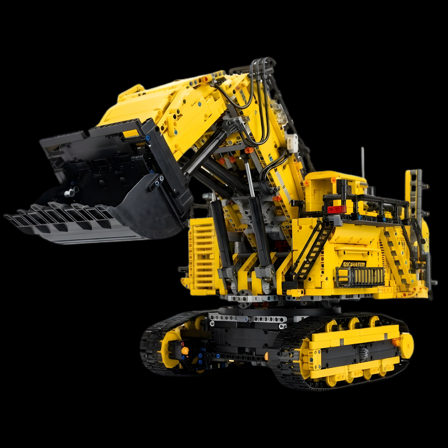 Escavadeira - Liebherr R 9800 Amarela (4767 pe&ccedil;as)