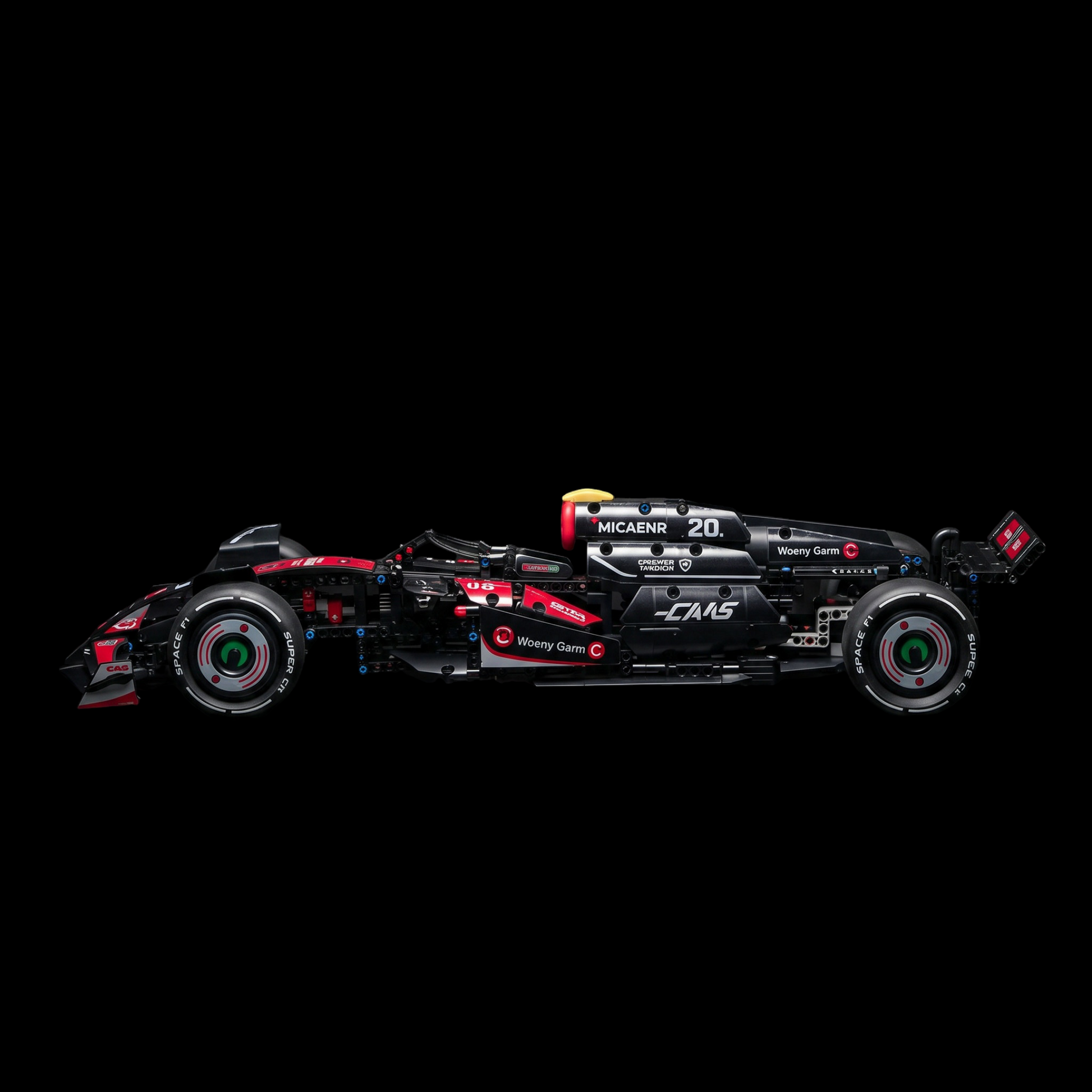 F&oacute;rmula 1 Haas VF-24 (1420 pe&ccedil;as)