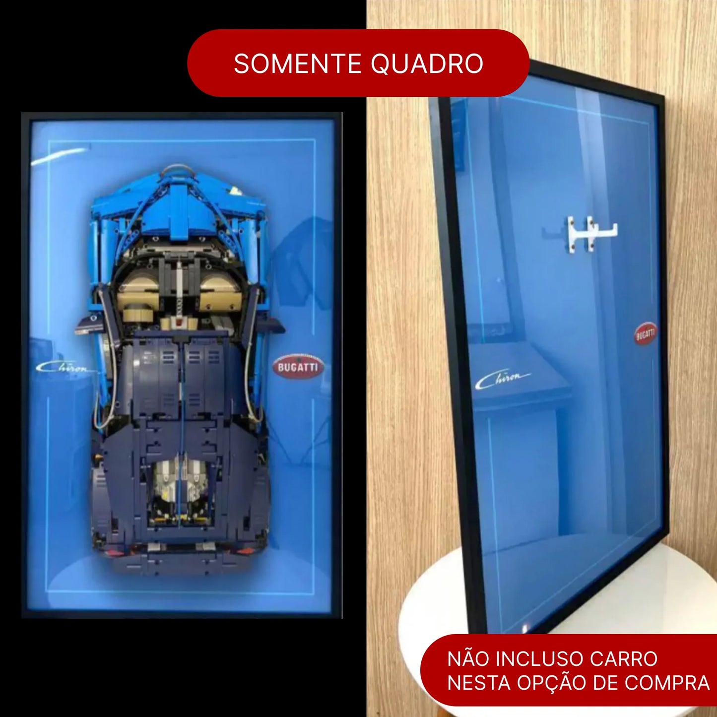 Quadro de Acrílico para a Bugatti Chiron