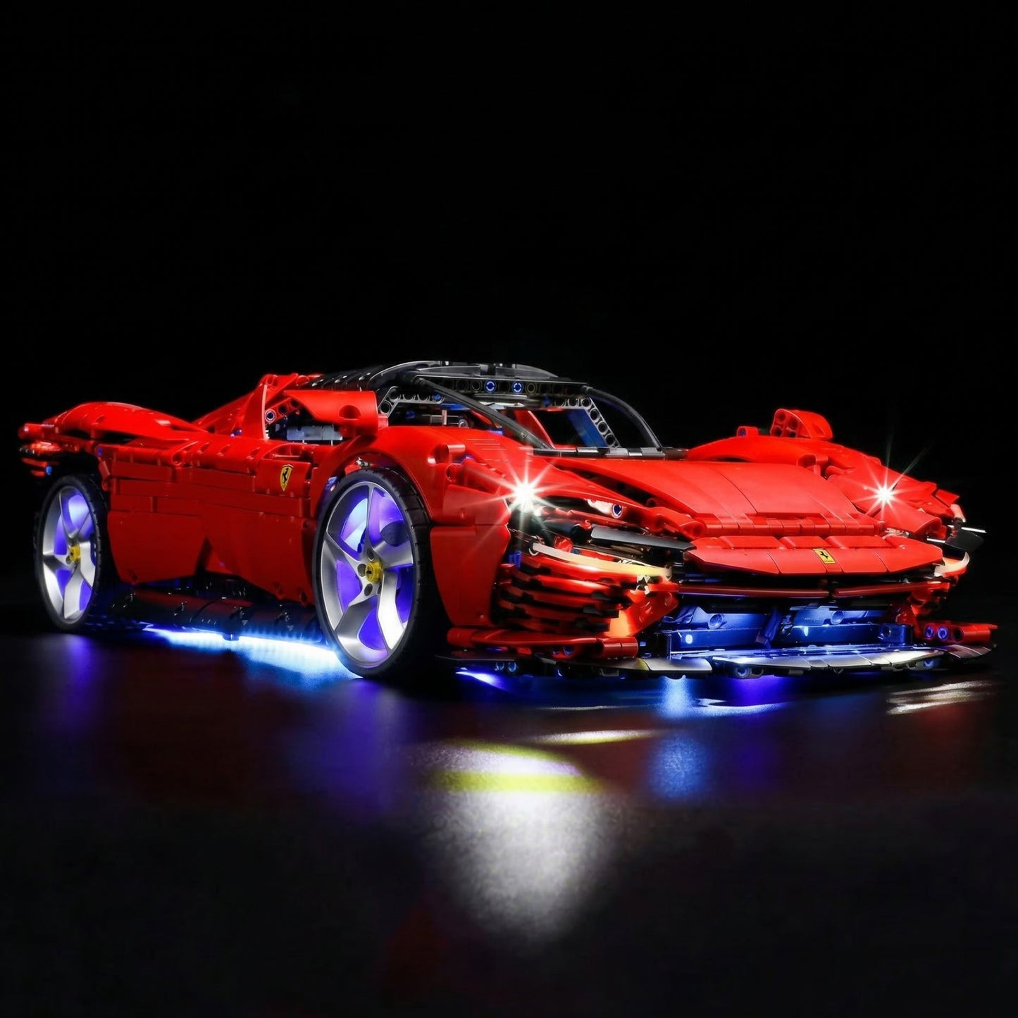 Kit de Ilumina&ccedil;&atilde;o para a Ferrari Daytona SP3 (3378 pe&ccedil;as)