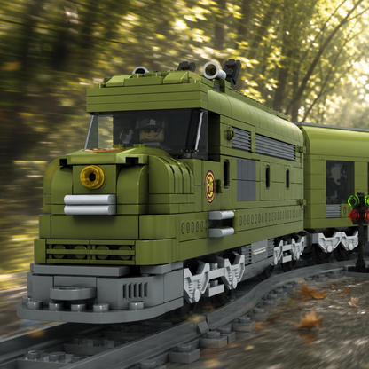 Trem Militar de Transporte (764 pe&ccedil;as)