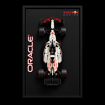 Quadro para F&oacute;rmula 1 - Max Verstappen RB21 preto