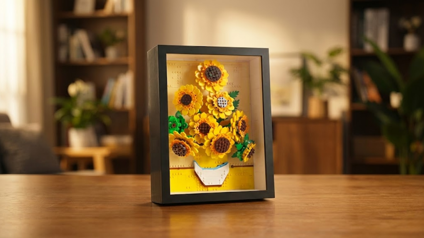 O Museu: Os Girass&oacute;is de Van Gogh (1118 micro-pe&ccedil;as)