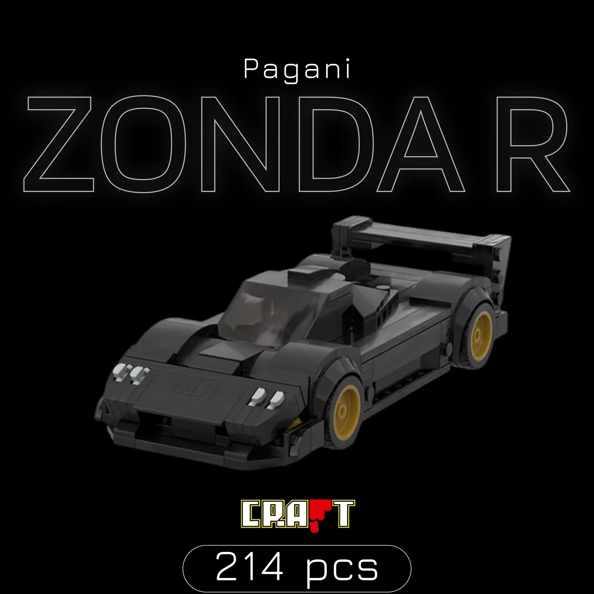 Pagani Zonda R (214 pe&ccedil;as)