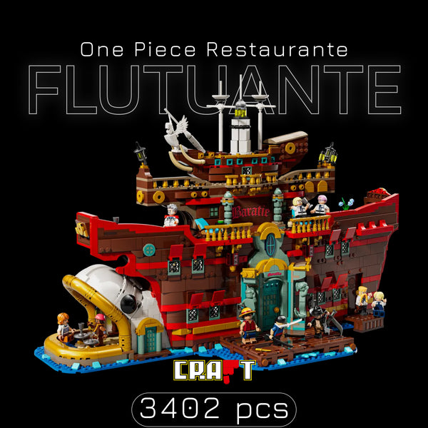 One Piece - Restaurante Flutuante (3402 peças)