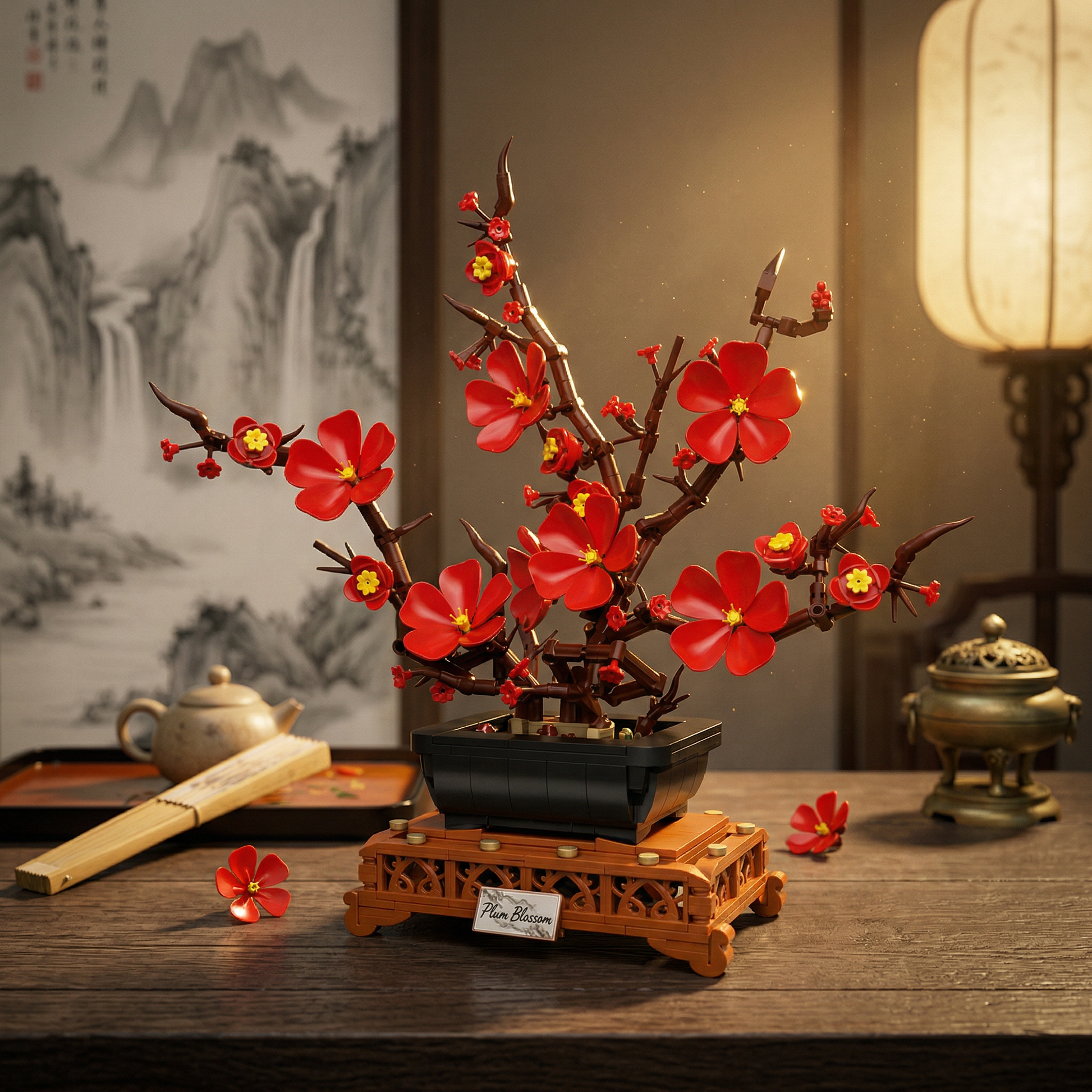 Bonsai Flor de Ameixa (669 pe&ccedil;as)