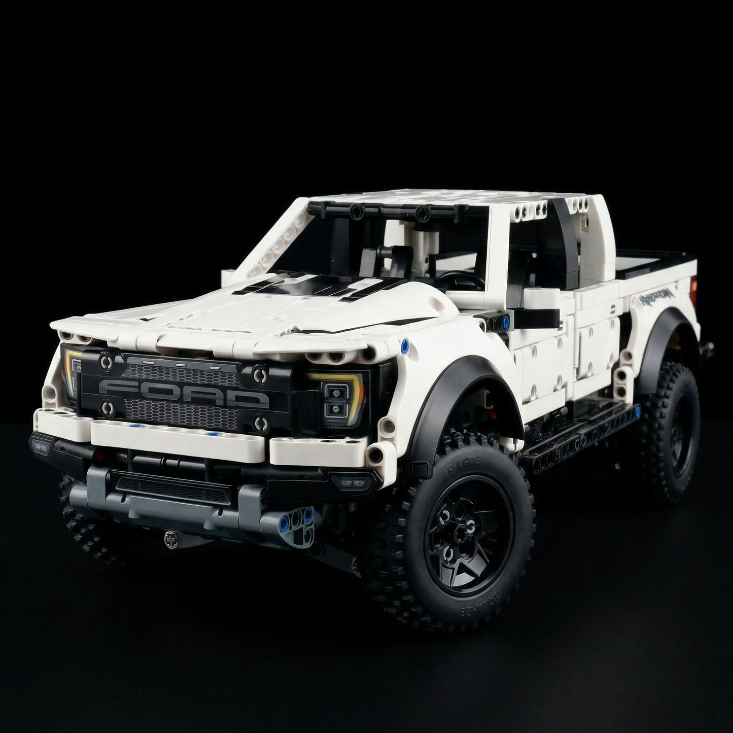 Ford F-150 Raptor Branca (1379 pe&ccedil;as)