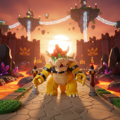 Super Mario - O Poderoso Bowser (2807 pe&ccedil;as)