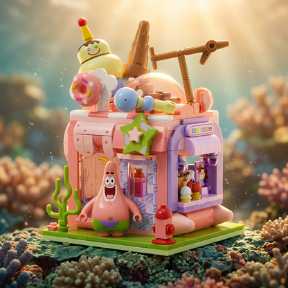 Bob Esponja - Sonho Estrelado do Patrick (327 pe&ccedil;as)