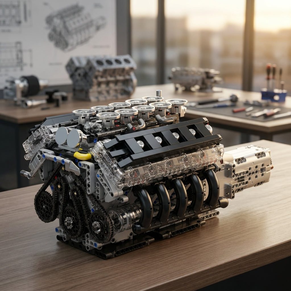 Motor V10 LFA (1834 pe&ccedil;as)