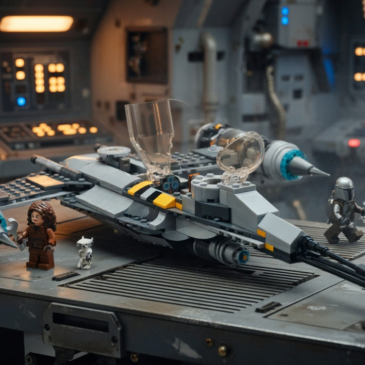Star Wars - Ca&ccedil;a-Estelar N-1 Mandaloriano (412 pe&ccedil;as)