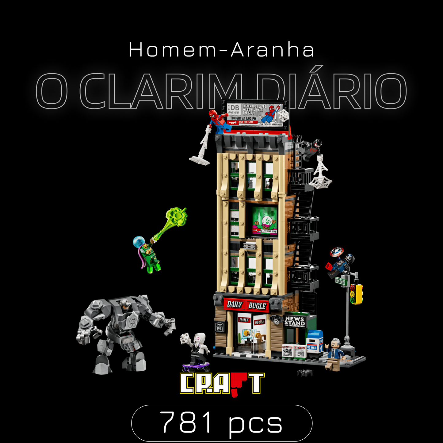 Homem-Aranha - O Clarim Di&aacute;rio (781 pe&ccedil;as)