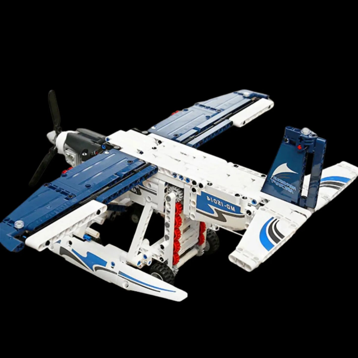 Avi&atilde;o Anf&iacute;bio (556 p&ccedil;s) - Brics Craft