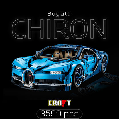 Bugatti Chiron (3599 pe&ccedil;as)