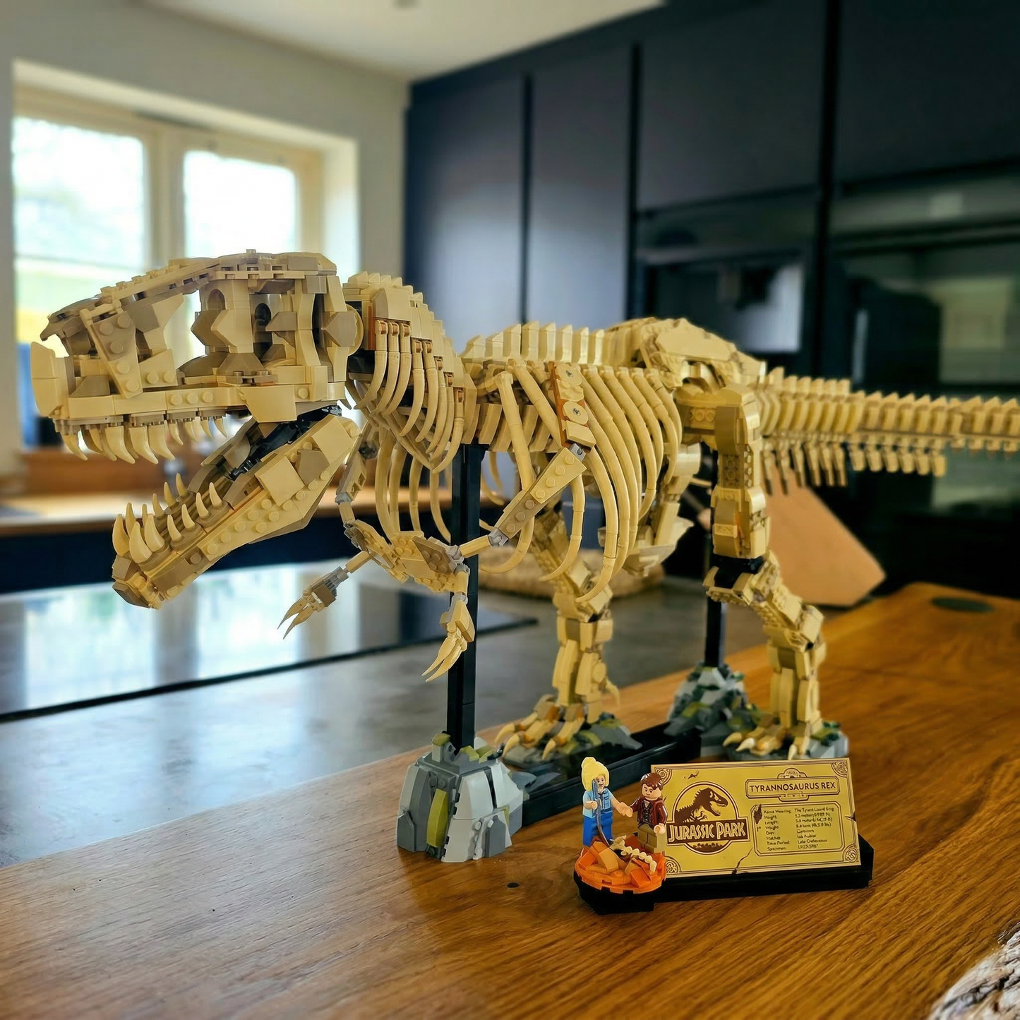 F&oacute;ssil do Tiranossauro Rex - Jurassic Park (3145 pe&ccedil;as)