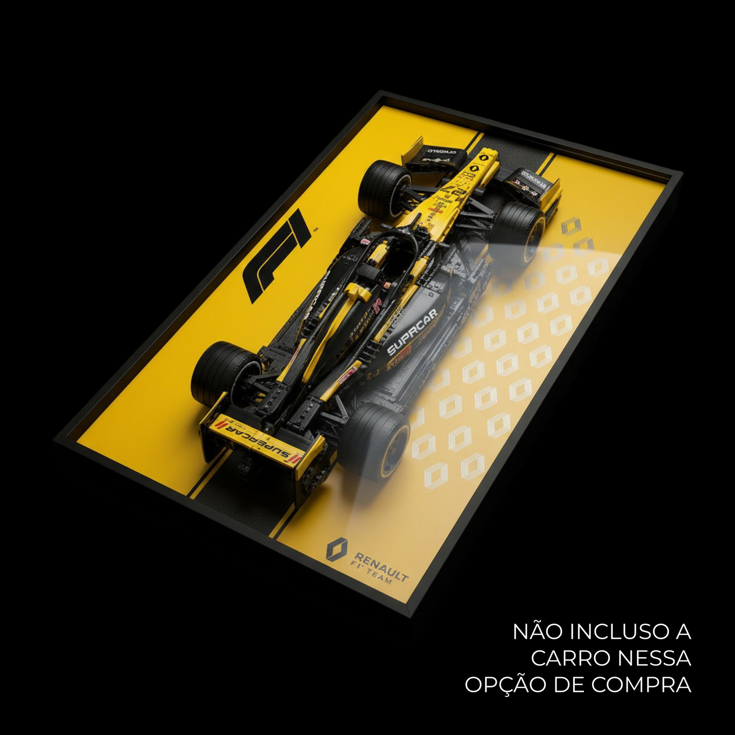 Quadro de Acr&iacute;lico para F1 Renault