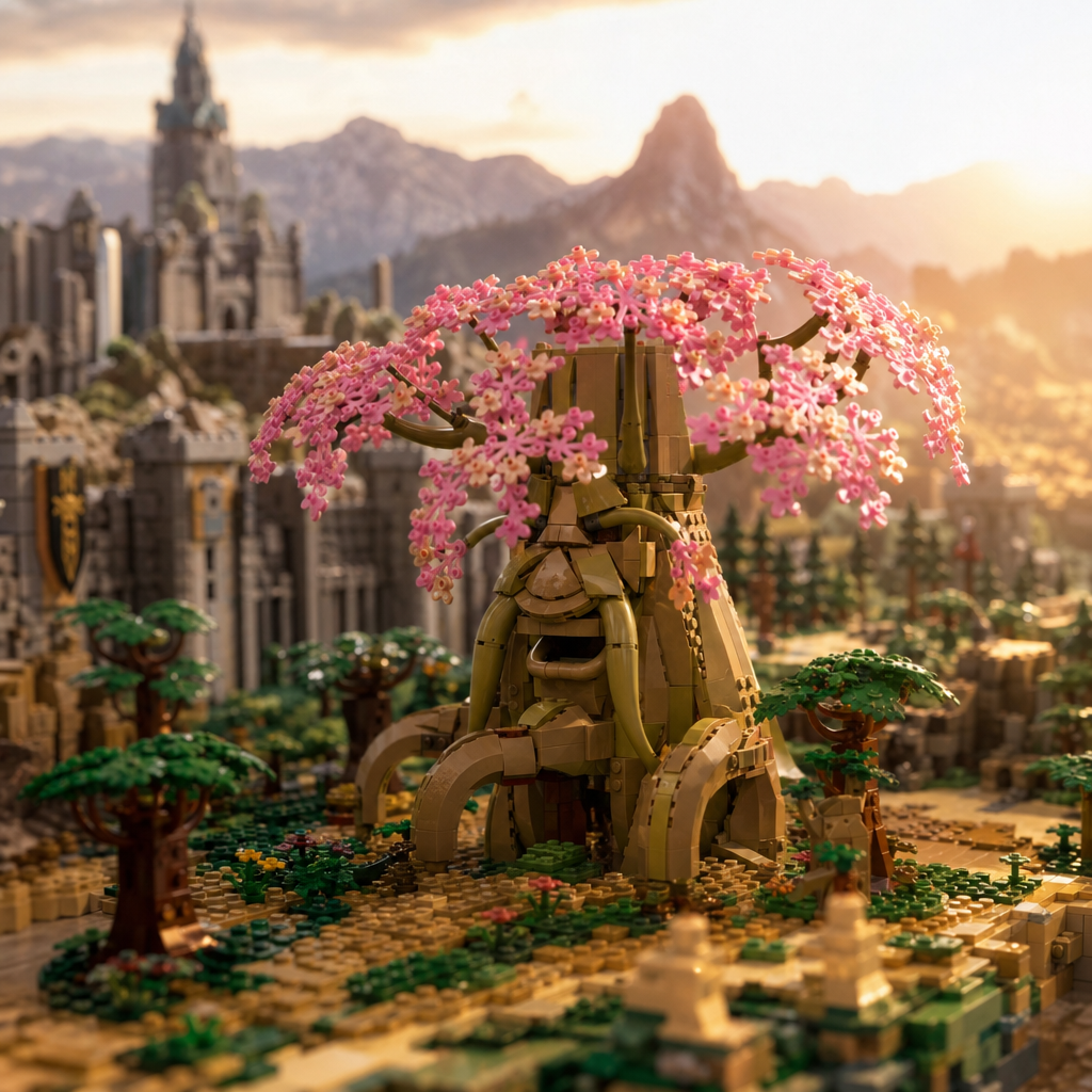 A Lenda de Zelda - &Aacute;rvore sagrada (2 em 1) (2500 pe&ccedil;as)