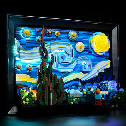 Kit de Ilumina&ccedil;&atilde;o para Van Gogh - A Noite Estrelada
