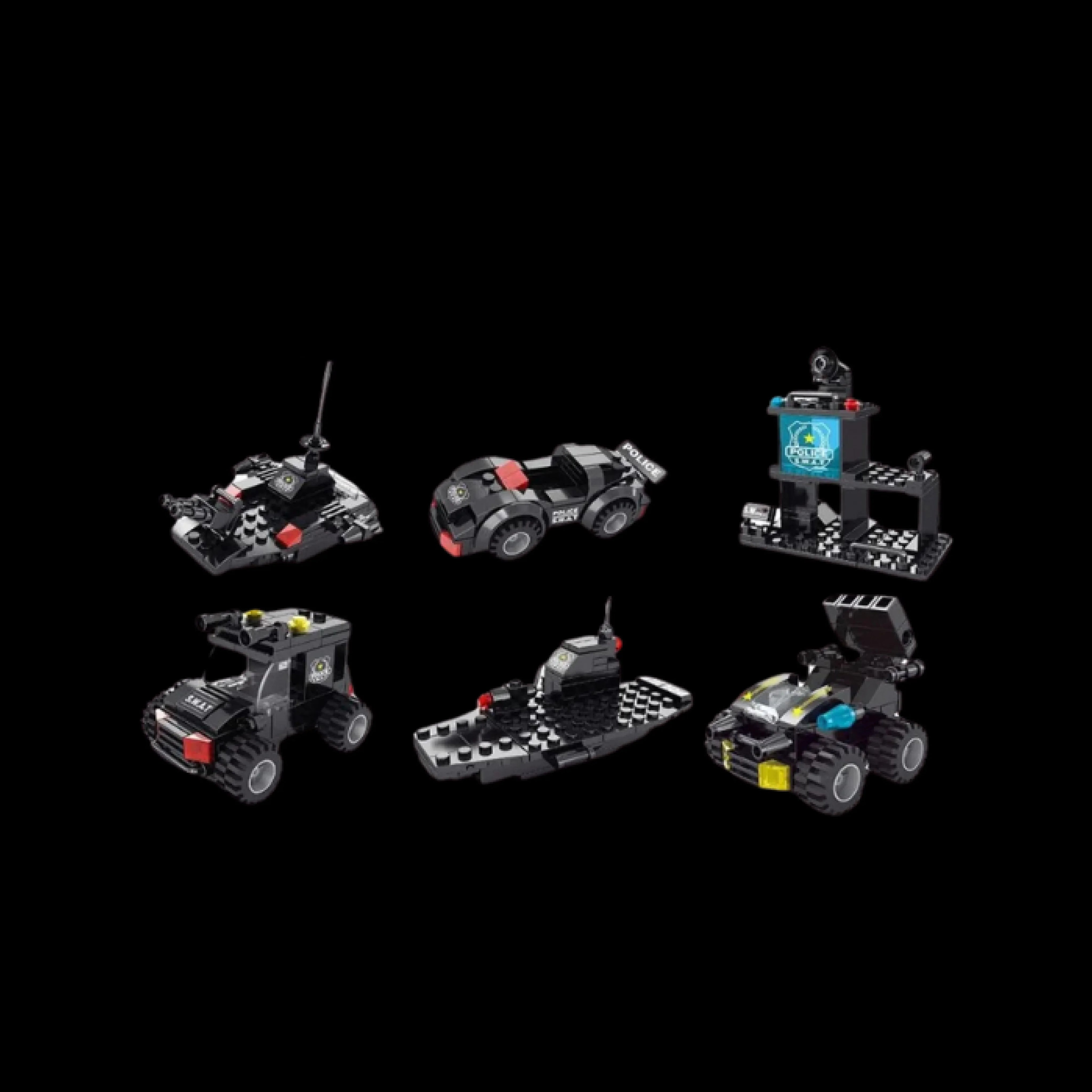 Transformers, Helic&oacute;ptero e Caminh&atilde;o - 8 Brinquedos em 1 (486 p&ccedil;s) - Brics Craft