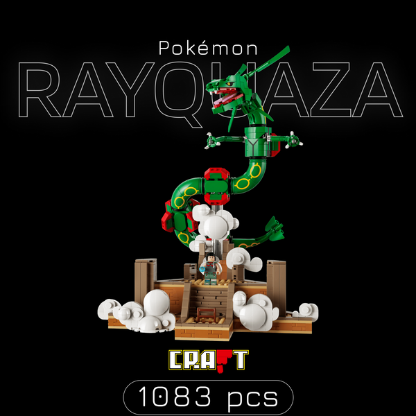 Pokémon Rayquaza (1083 peças)